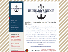 Tablet Screenshot of hubbardsridge.com